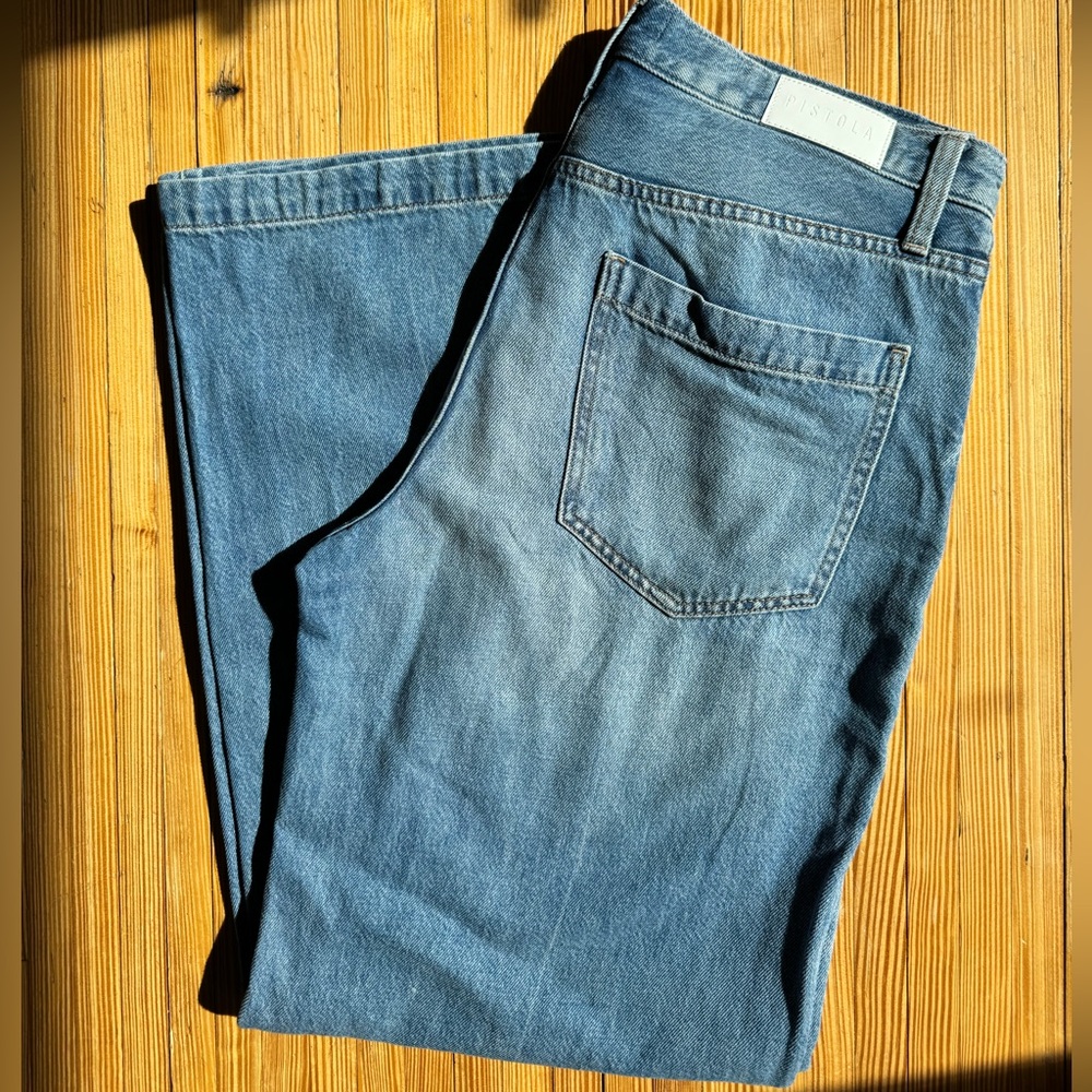 Pistola high rise Lana wide leg jeans